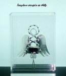 Ασημένια στοιχεία σε πλέξι